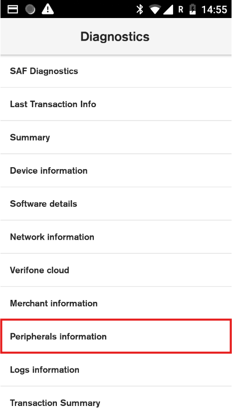 Peripherals Information