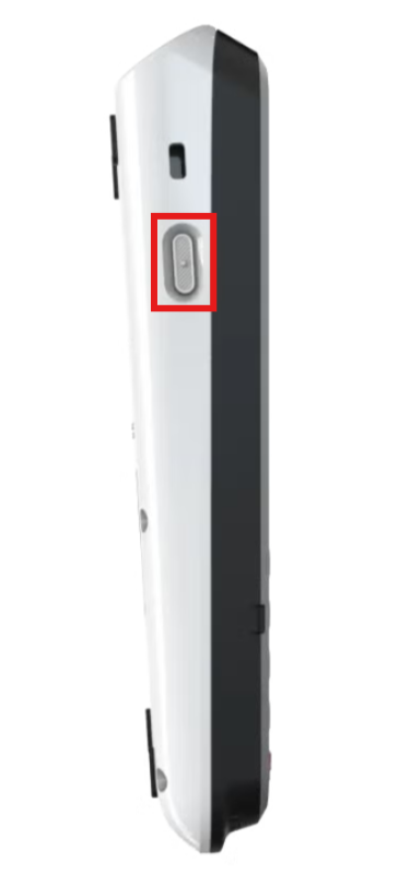 Power button location