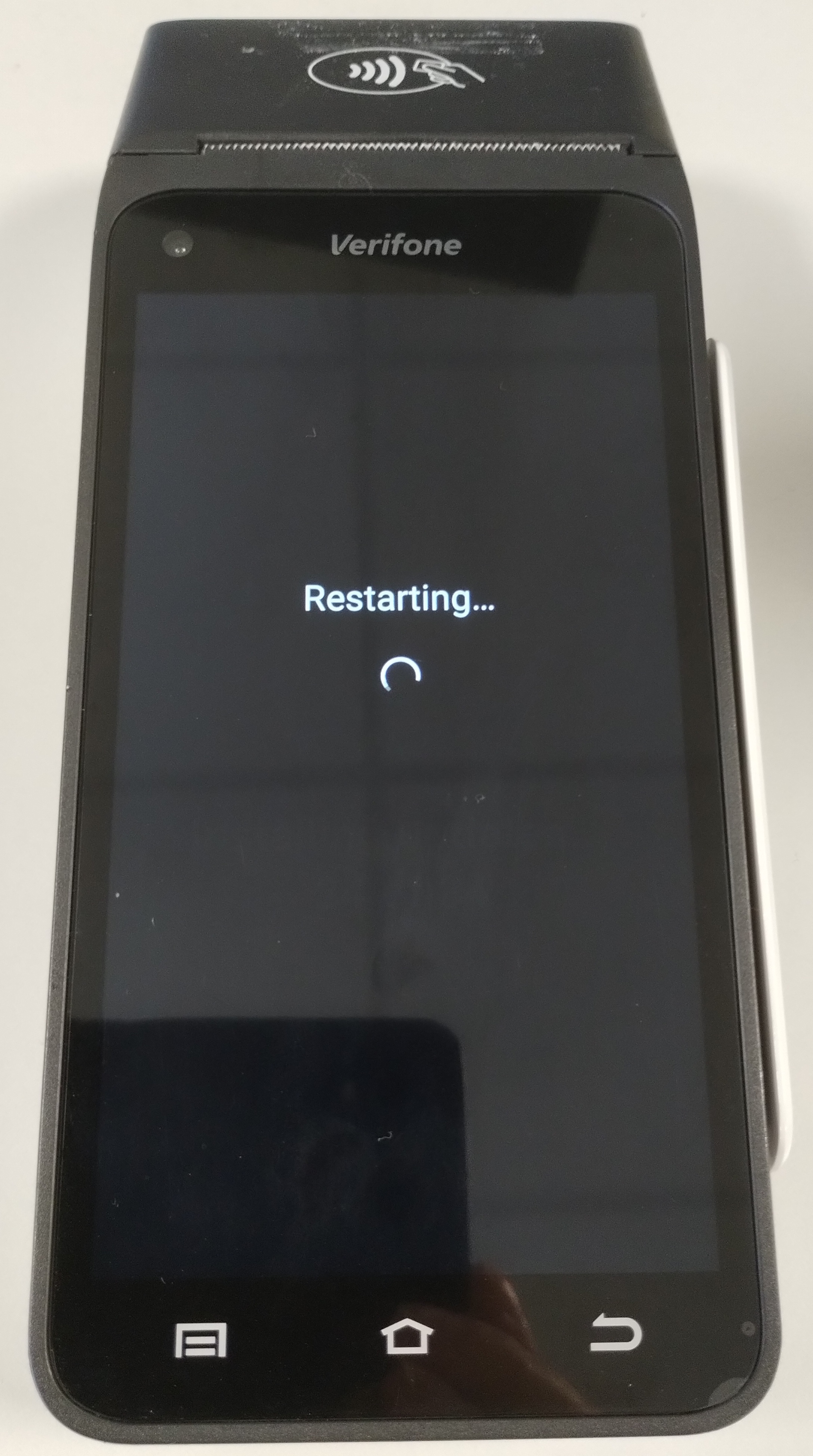 Terminal restarting